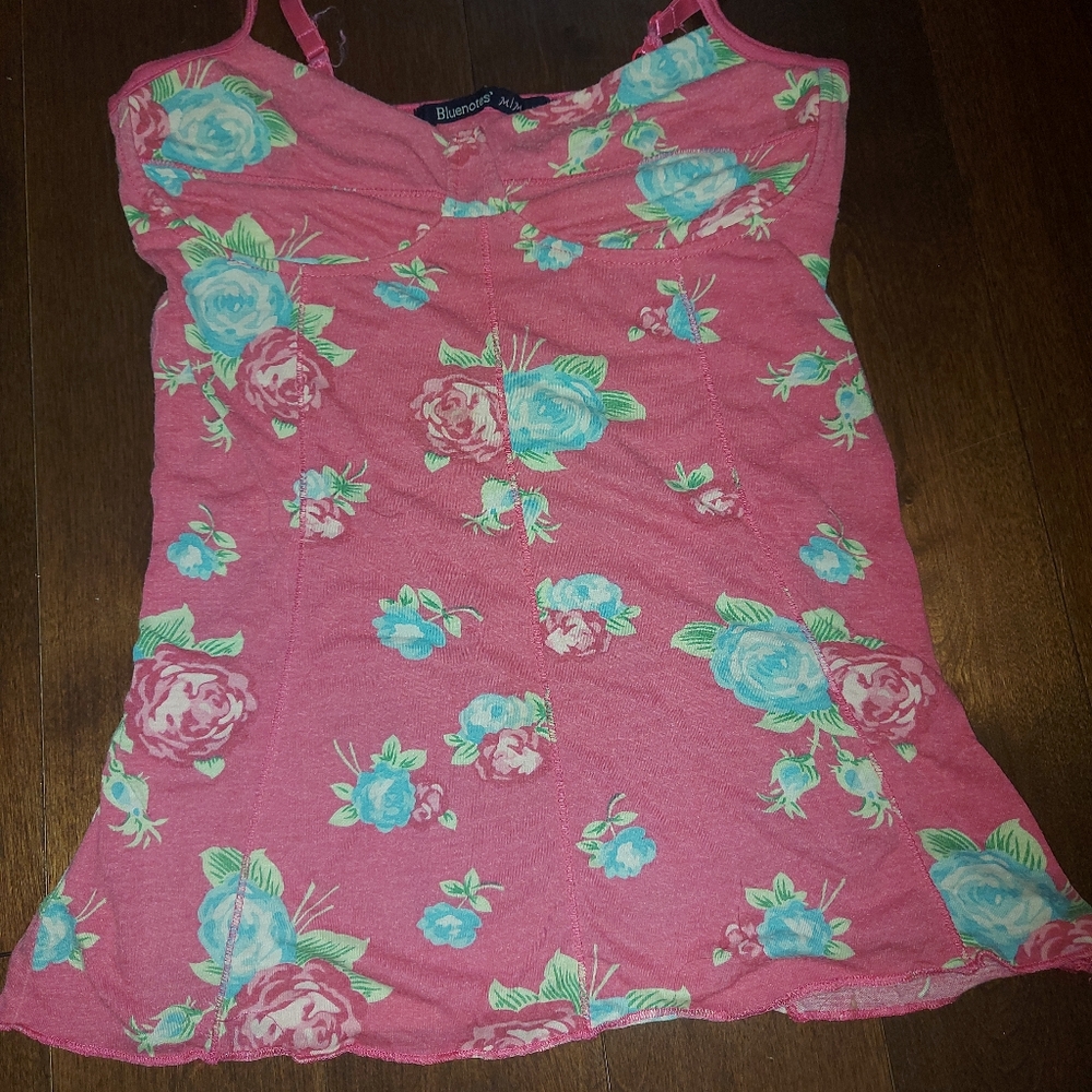 Floral tank top